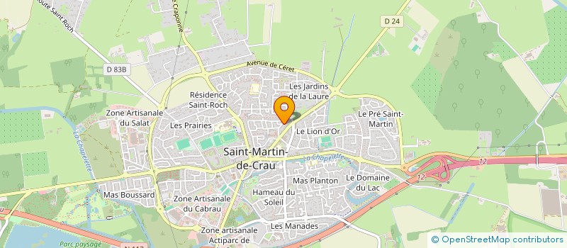 localisation de l'entreprise MADAME CORALIE PAPARELLA à SAINT-MARTIN-DE-CRAU