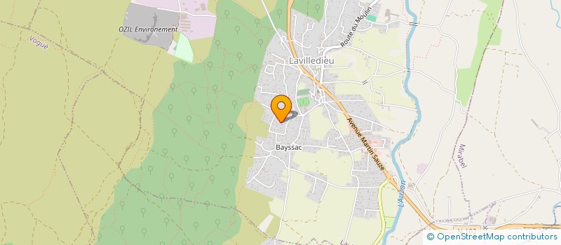 localisation de l'entreprise MADAME CORALIE PEETERS  LAVILLEDIEU