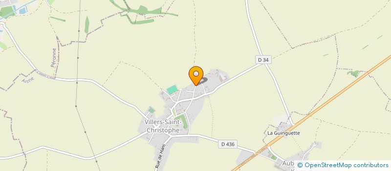 localisation de l'entreprise MADAME CORALIE PELZ  VILLERS-SAINT-CHRISTOPHE