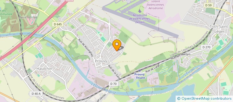 localisation de l'entreprise MADAME CORALIE PETITOT  PROUVY