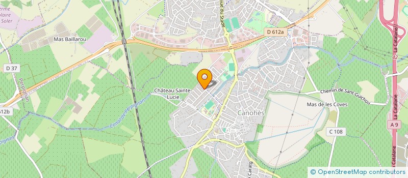 localisation de l'entreprise MADAME CORALIE PEZZOTA à CANOHES