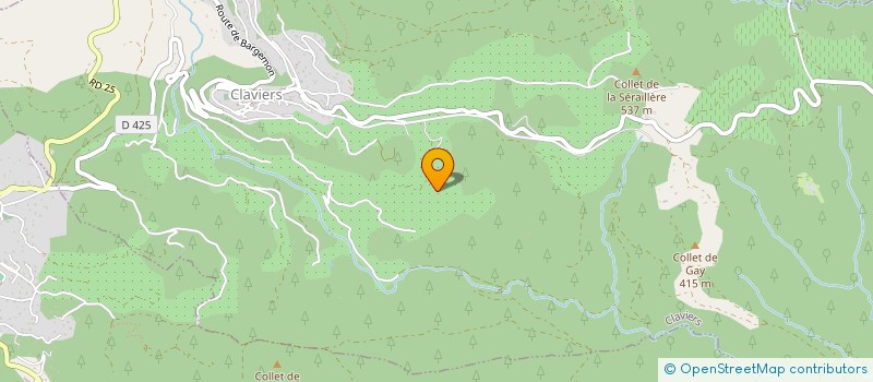 localisation de l'entreprise MADAME CORALIE PIERRON  CLAVIERS