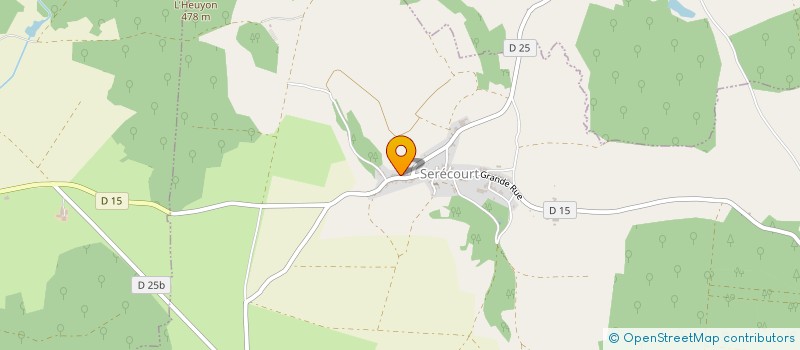 localisation de l'entreprise MADAME CORALIE PINOT  VILLOTTE