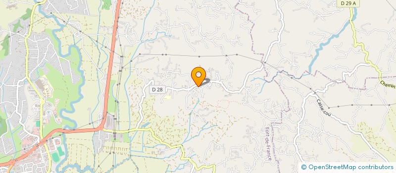 localisation de l'entreprise MADAME CORALIE POGNON  LE LAMENTIN