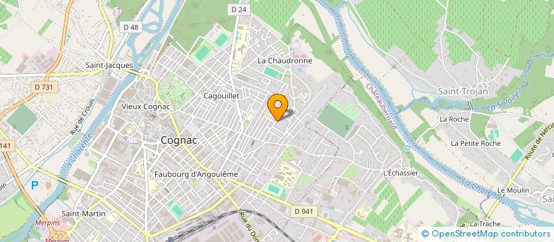 localisation de l'entreprise MADAME CORALIE POQUE à JULIENNE