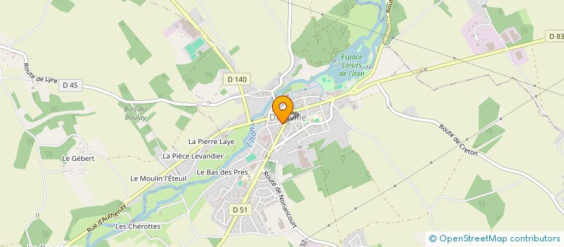localisation de l'entreprise MADAME CORALIE POTHIN à MESNILS-SUR-ITON