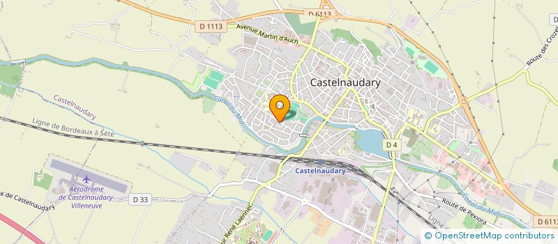 localisation de l'entreprise MADAME CORALIE QUILLIEN  CASTELNAUDARY