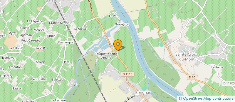 localisation de l'entreprise MADAME CORALIE QUINCEY  PREIGNAC