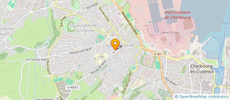 localisation de l'entreprise MADAME CORALIE RAUCH  CHERBOURG-EN-COTENTIN