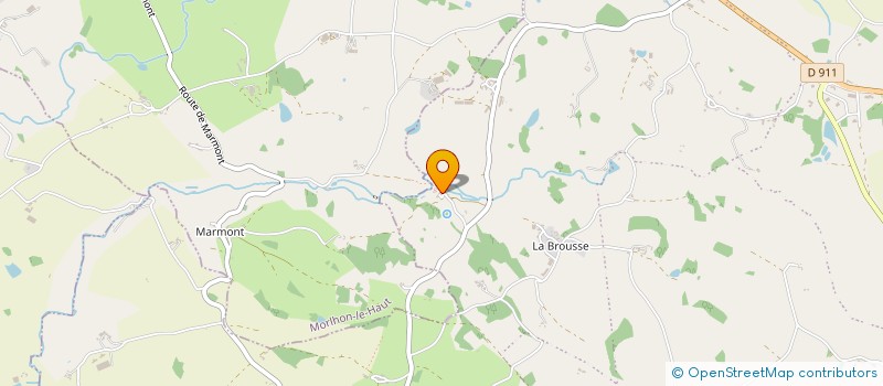 localisation de l'entreprise MADAME CORALIE RAYNAL  LE BAS SEGALA