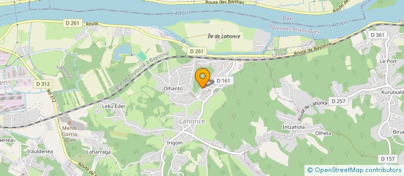 localisation de l'entreprise MADAME CORALIE RENARD  LAHONCE