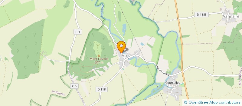 localisation de l'entreprise MADAME CORALIE RONCERO  VIX