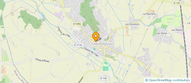 localisation de l'entreprise MADAME CORALIE ROYANNEZ  MONTMEYRAN