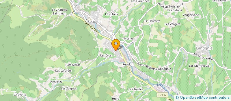 localisation de l'entreprise MADAME CORALIE RUET à CHENELETTE