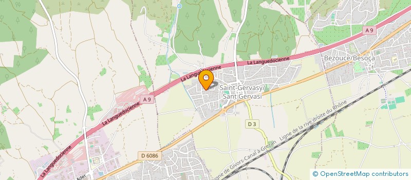 localisation de l'entreprise MADAME CORALIE SAINT-PIERRE  SAINT-GERVASY