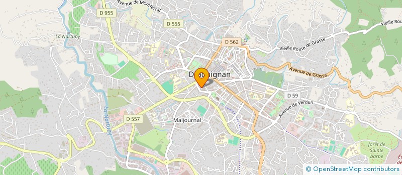 localisation de l'entreprise MADAME CORALIE SAPPA  DRAGUIGNAN