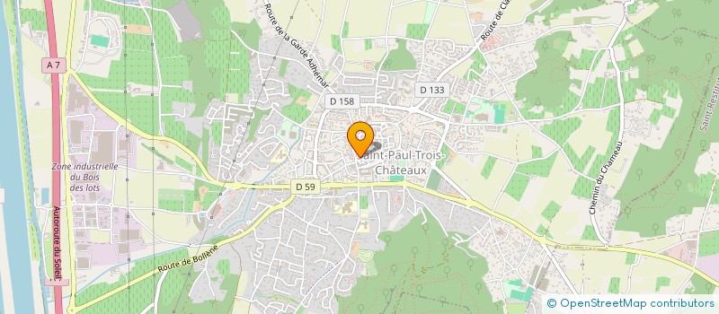 localisation de l'entreprise MADAME CORALIE SIGNORET à SAINT-PAUL-TROIS-CHATEAUX