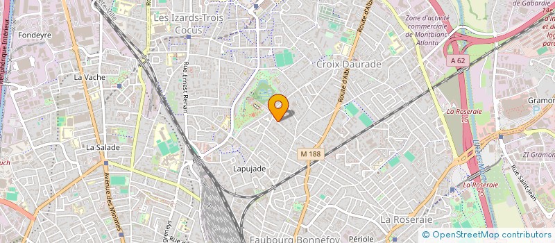 localisation de l'entreprise MADAME CORALIE SIGUIER à TOULOUSE
