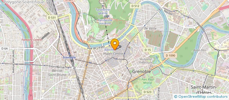 localisation de l'entreprise MADAME CORALIE SIMMET  GRENOBLE