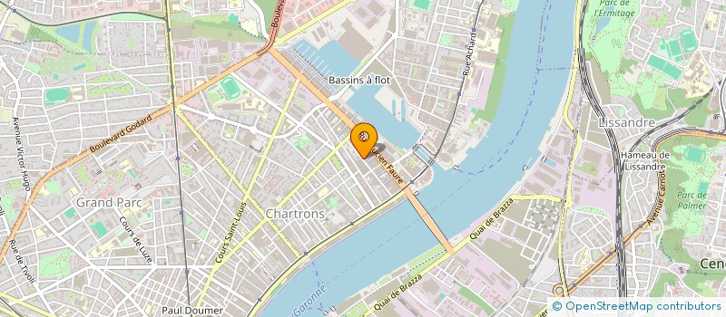 localisation de l'entreprise MADAME CORALIE SURE  BORDEAUX