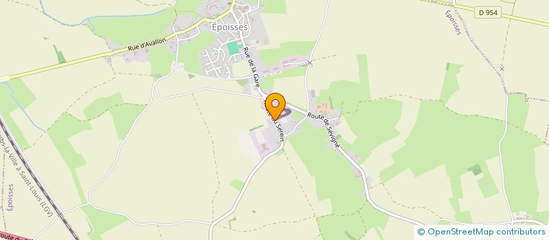 localisation de l'entreprise MADAME CORALIE TAUSCH  EPOISSES