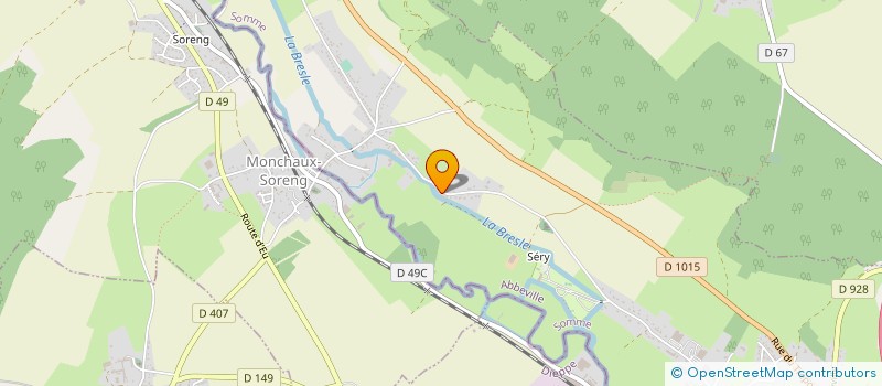 localisation de l'entreprise MADAME CORALIE TAVERNIER  BOUTTENCOURT