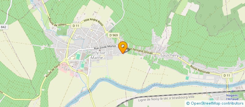 localisation de l'entreprise MADAME CORALIE TELLIER  CHARLY-SUR-MARNE