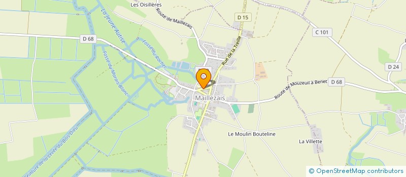localisation de l'entreprise MADAME CORALIE TENDRON à MAILLEZAIS