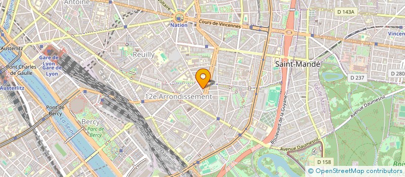 localisation de l'entreprise MADAME CORALIE TROUVAIN  PARIS