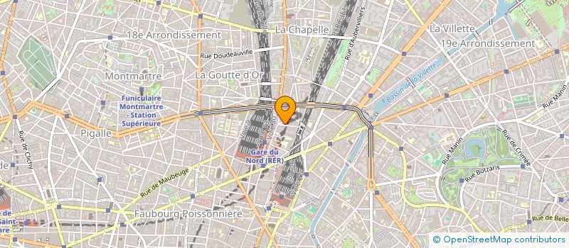 localisation de l'entreprise MADAME CORALIE VABE  PARIS