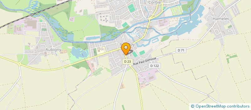 localisation de l'entreprise MADAME CORALIE VASSEUR  FOUILLOY