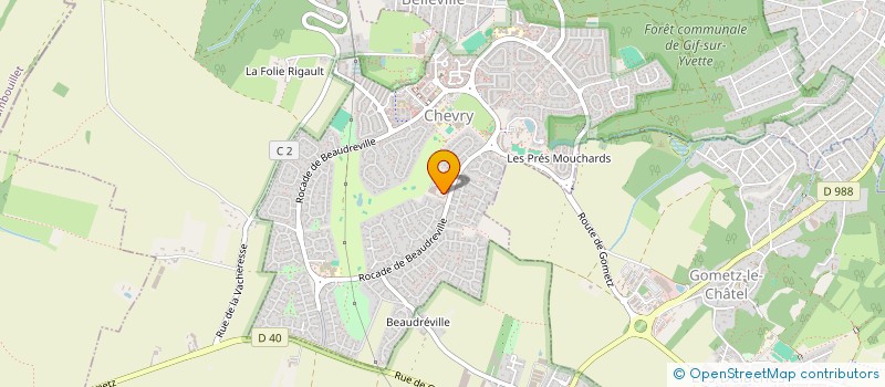 localisation de l'entreprise MADAME CORALIE VERDEAUX  GIF-SUR-YVETTE