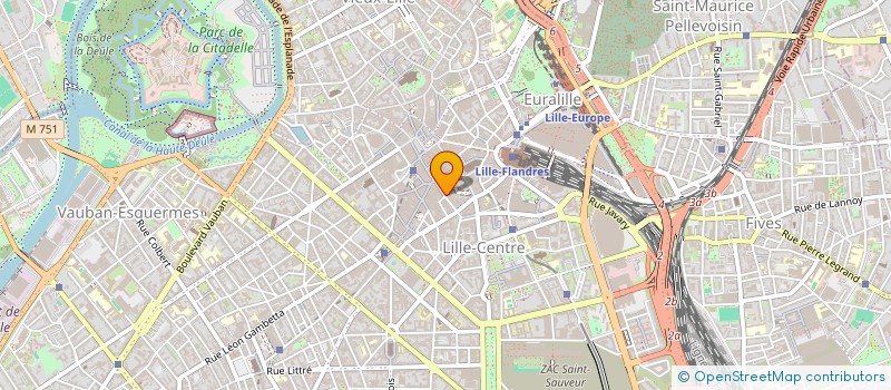 localisation de l'entreprise MADAME CORALIE WESOLOWSKI à LILLE