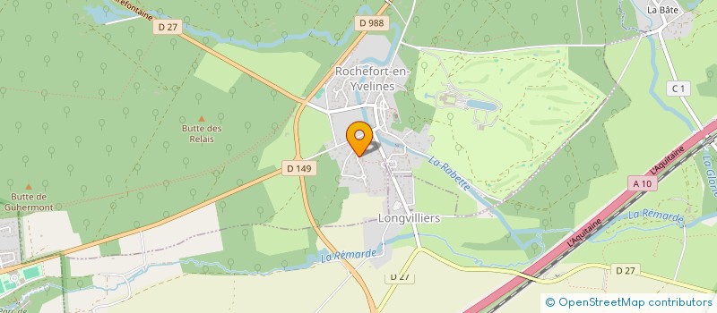 localisation de l'entreprise MADAME CORALIE ZARIFIAN  ROCHEFORT-EN-YVELINES