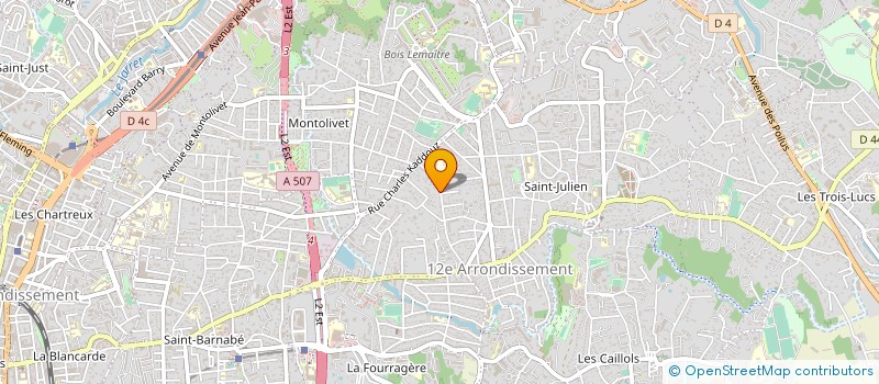 localisation de l'entreprise MADAME CORALIE ZOGRAFOS à MARSEILLE