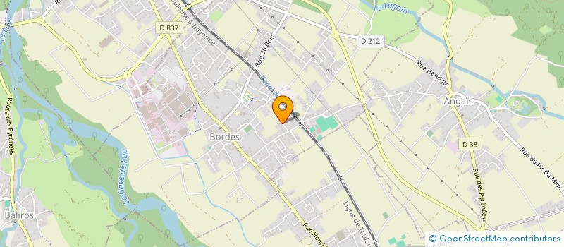 localisation de l'entreprise MADAME CORALINE BACHIR  BORDES