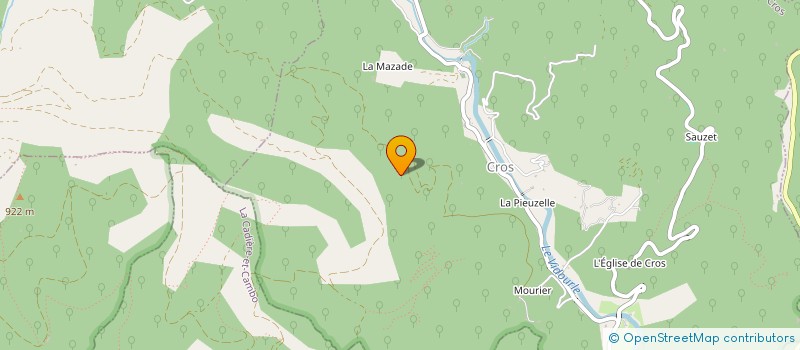 localisation de l'entreprise MADAME CORALINE BERENGUER  CROS