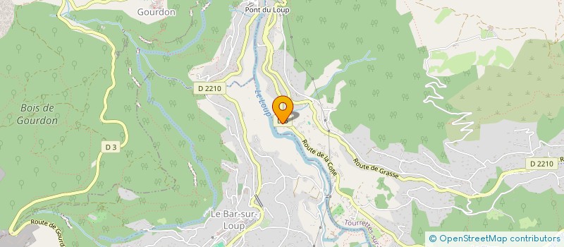 localisation de l'entreprise MADAME CORALINE BODINO à TOURRETTES-SUR-LOUP