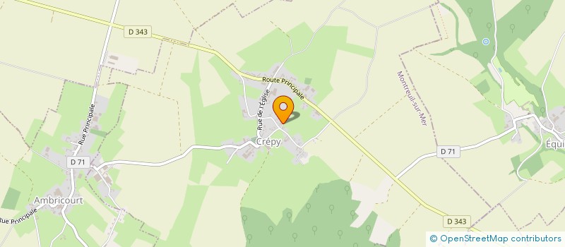 localisation de l'entreprise MADAME CORALINE BOULIEZ  CREPY