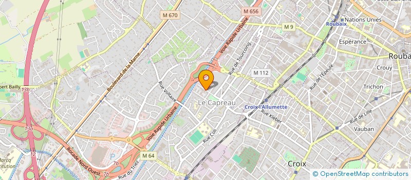 localisation de l'entreprise MADAME CORALINE DEKEYSER  WASQUEHAL