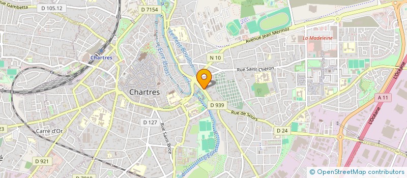 localisation de l'entreprise MADAME CORALINE DITS à CHARTRES