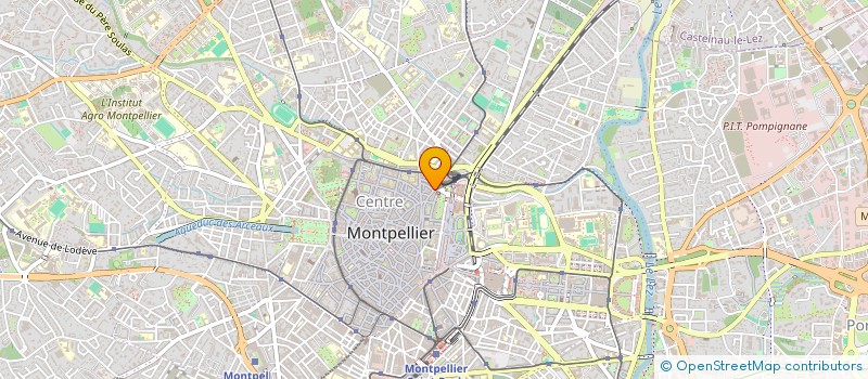 localisation de l'entreprise MADAME CORALINE GUENARD à MONTPELLIER