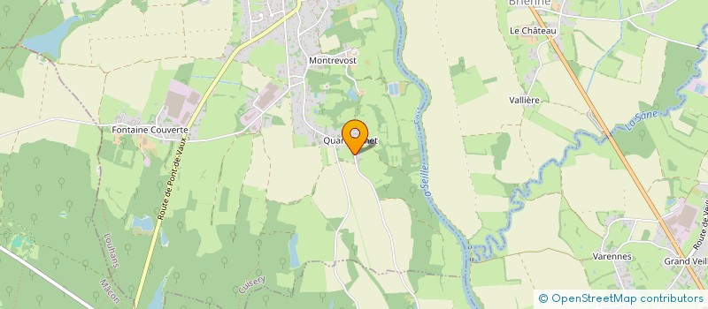 localisation de l'entreprise MADAME CORALINE LARUELLE  SIMANDRE