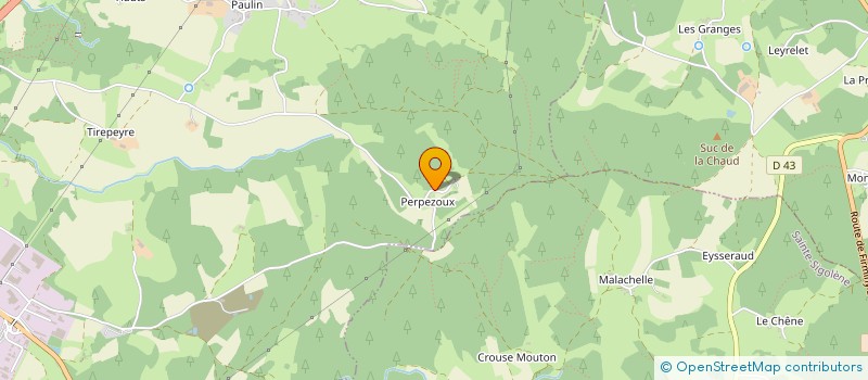 localisation de l'entreprise MADAME CORALINE LAVAL  MONISTROL-SUR-LOIRE