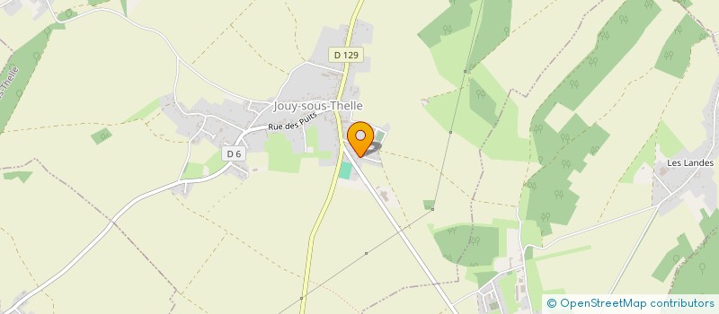 localisation de l'entreprise MADAME CORALINE LESICKI  JOUY-SOUS-THELLE