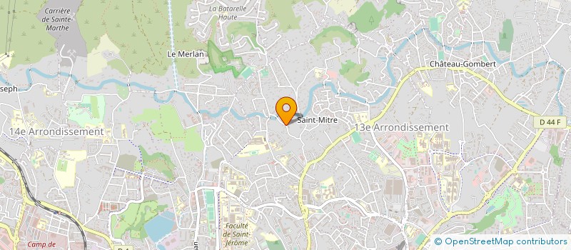 localisation de l'entreprise MADAME CORALINE LEVY à MARSEILLE