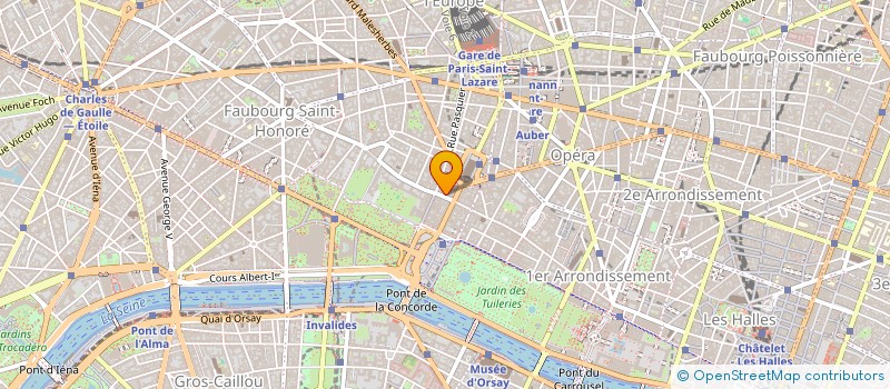 localisation de l'entreprise MADAME CORALINE MANIER  PARIS