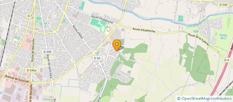 localisation de l'entreprise MADAME CORALINE MAZET  MONTELIMAR