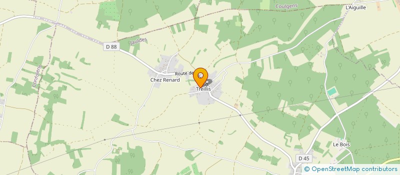 localisation de l'entreprise MADAME CORALINE MERCIER  JAULDES