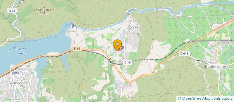 localisation de l'entreprise MADAME CORALINE NERAD  RODES